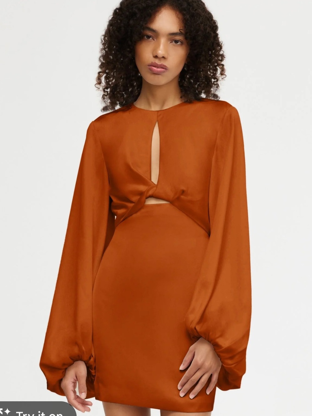 Significant Other Holly Mini Dress -Clay
